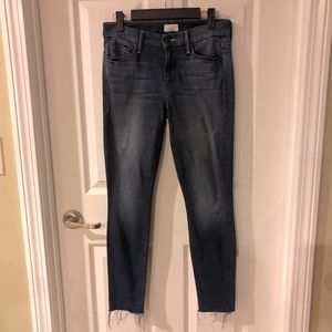 MOTHER Looker Ankle Fray Jean, 27